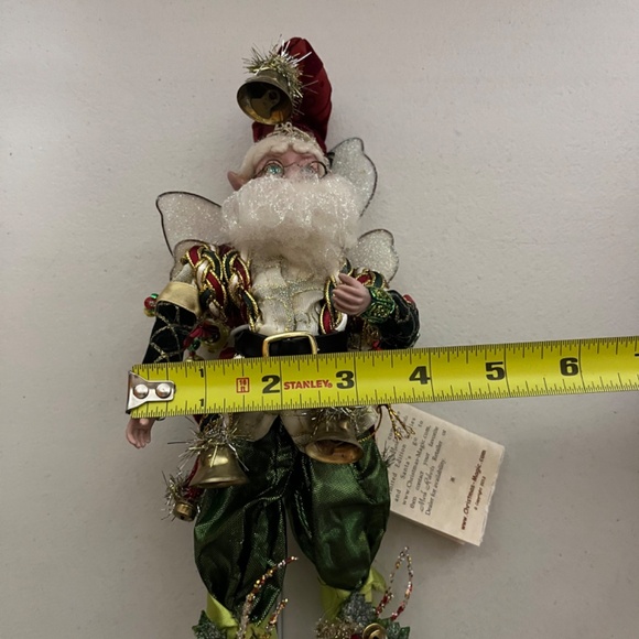 Mark Roberts Bell Ringer Fairy Stand  Limited Edition 1535/5000 COA Christmas - Picture 12 of 12